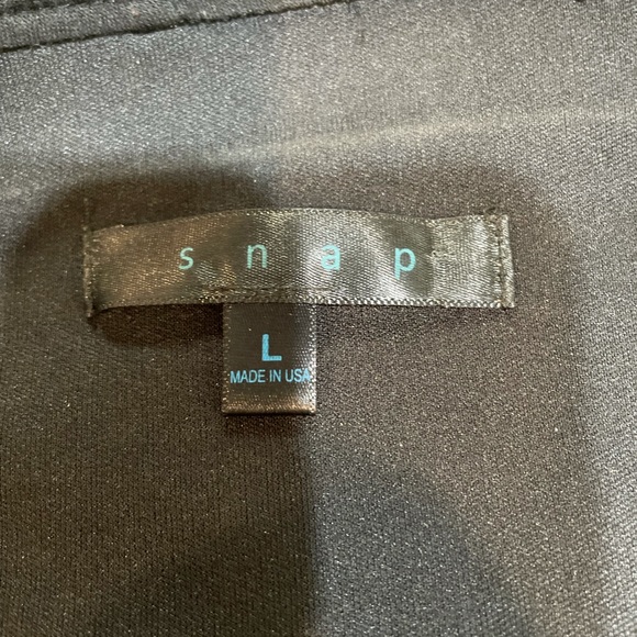 SNAP size Lg navy striped - Picture 5 of 6